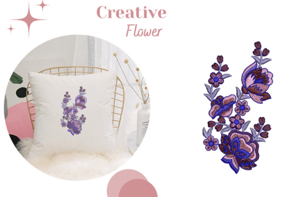 Decorative Flower Embroidery Design: A Small Business Branding Review