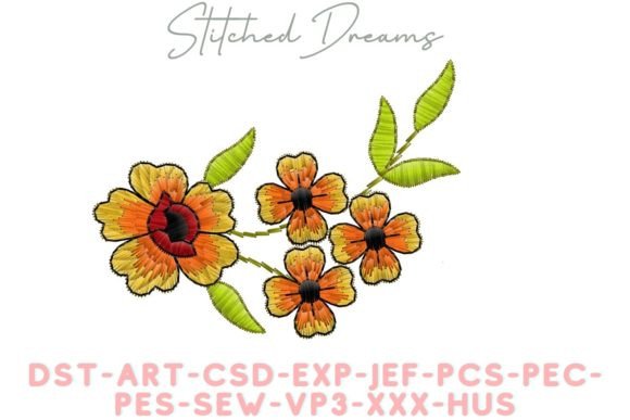 Delicate Flowers: An Embroidery Designer's Review