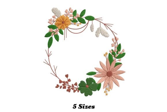 Floral Circle Embroidery Design Review for Handmade Gifts