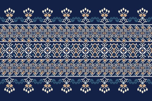 Floral Cross Stitch Pattern: Craft Fair Review