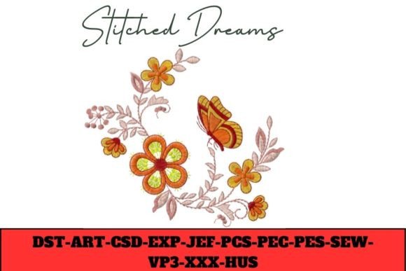 Floral Flutter: An Embroidery Designer's Review
