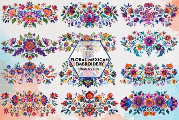 Floral Mexican Embroidery Clipart PNG: A Designer's Honest Review