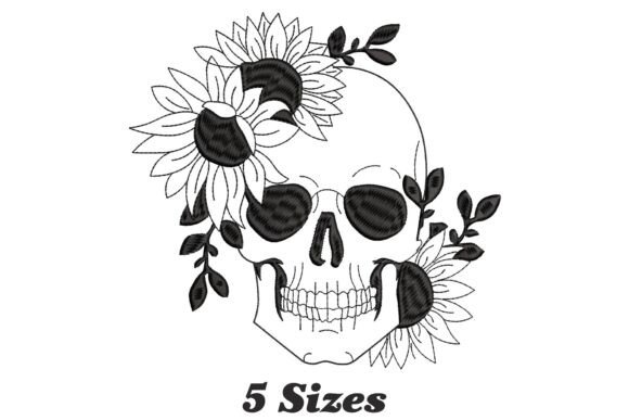 Floral Skull: Whimsy That Sells at Craft Fairs