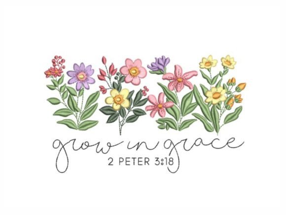 Grow in Grace Embroidery Design: A Stitcher's Real Review